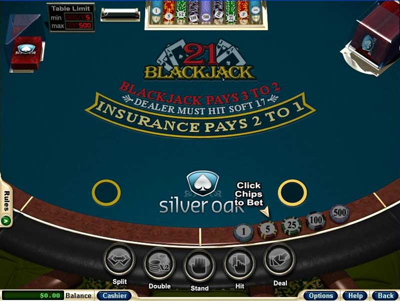 Silver oak casino instant play